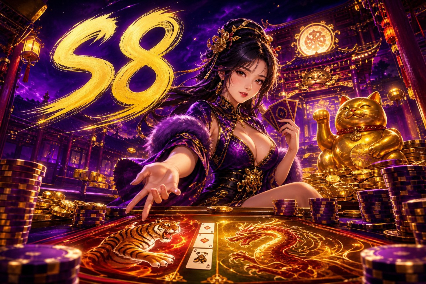 Ảnh bìa game Fortune Mouse tại S8 với biểu tượng chuột vàng may mắn